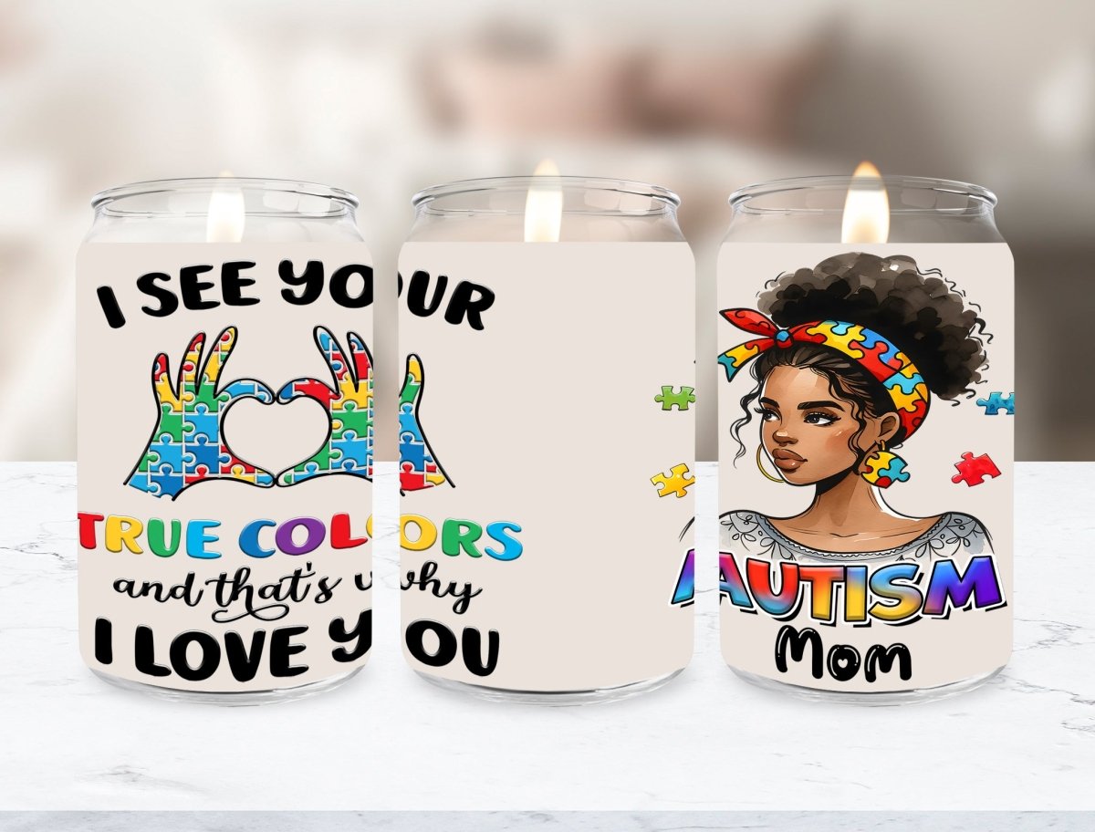 Phenixology Bath & Body Autism Mom Scented Soy Candle