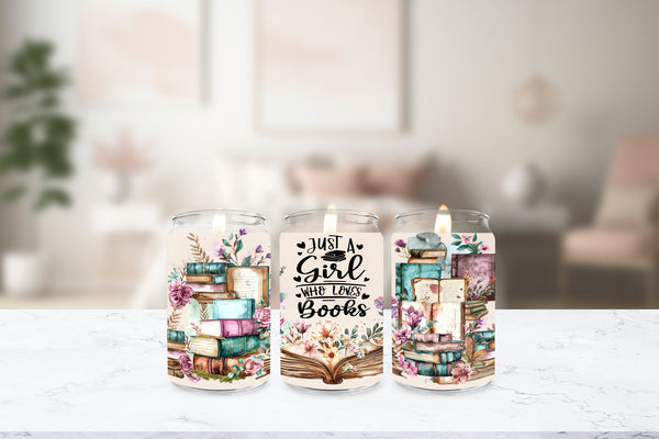 Book Lover Soy Candles