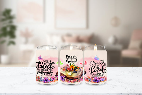 With God Soy Candles