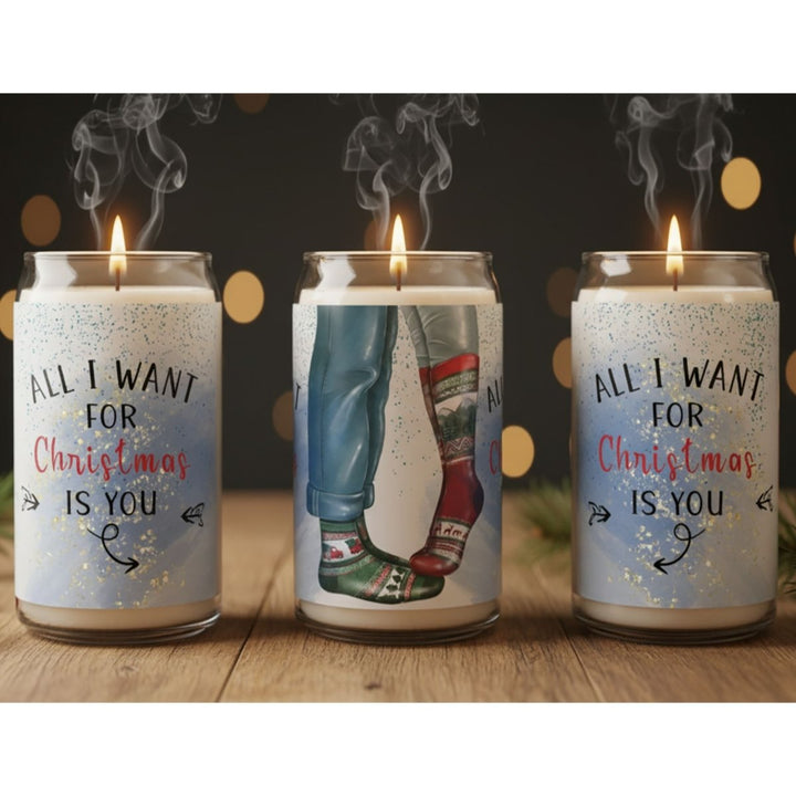 All I Want for Christmas Soy Candle - Phenixology Bath & Body