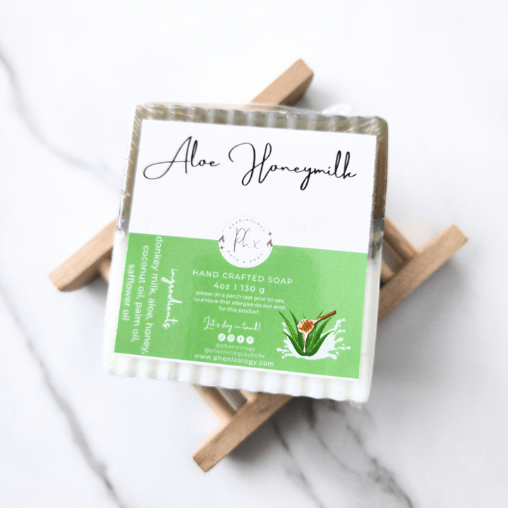 Aloe Honeymilk Moisturizing Bar - Phenixology Bath & Body