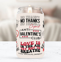 Anti Valentine's Club Soy Candle - Phenixology Bath & Body