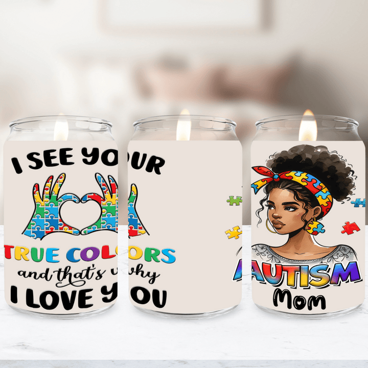 Autism Mom Soy Candle - Phenixology Bath & Body