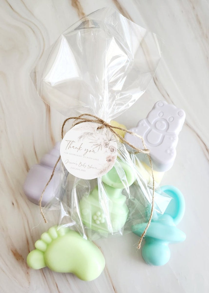 Baby Themed Soap Party Favors (personalized labels) - Phenixology Bath & Body