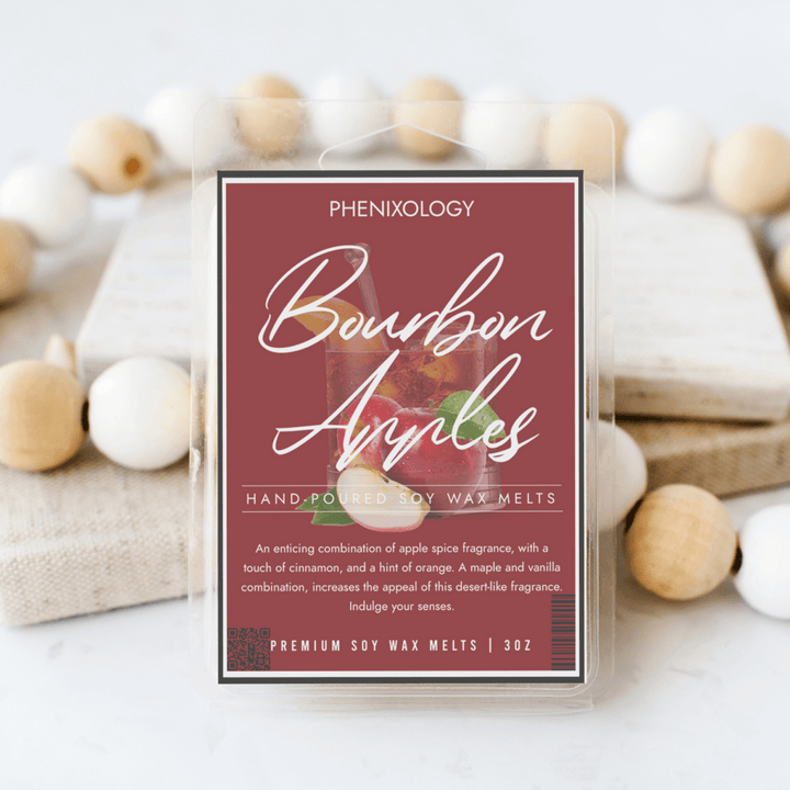Bourbon Apples Wax Melt - Phenixology Bath & Body