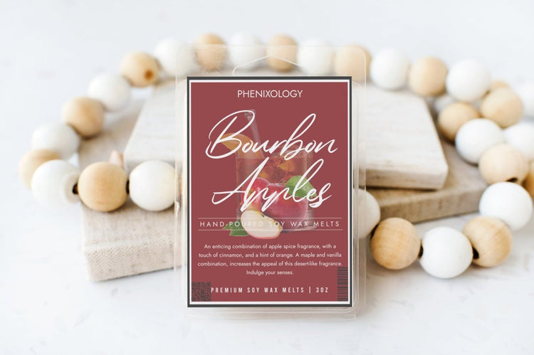 Bourbon Apples Wax Melt - Phenixology Bath & Body