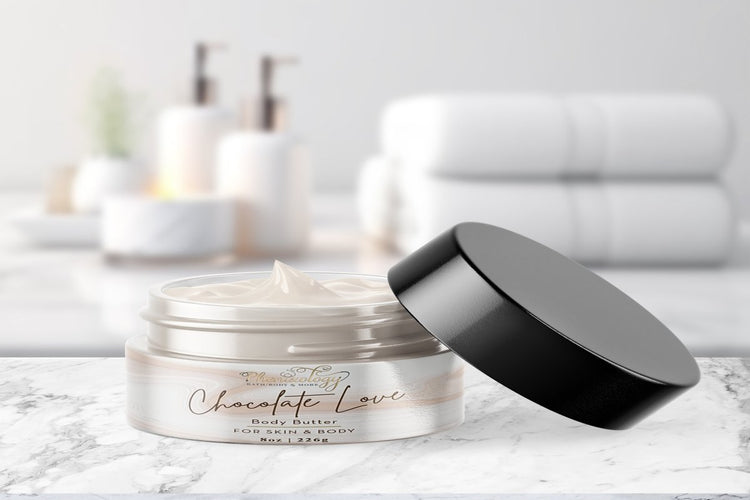 Chocolate Love Body Butter (with ALMOND OIL) - Phenixology Bath & Body