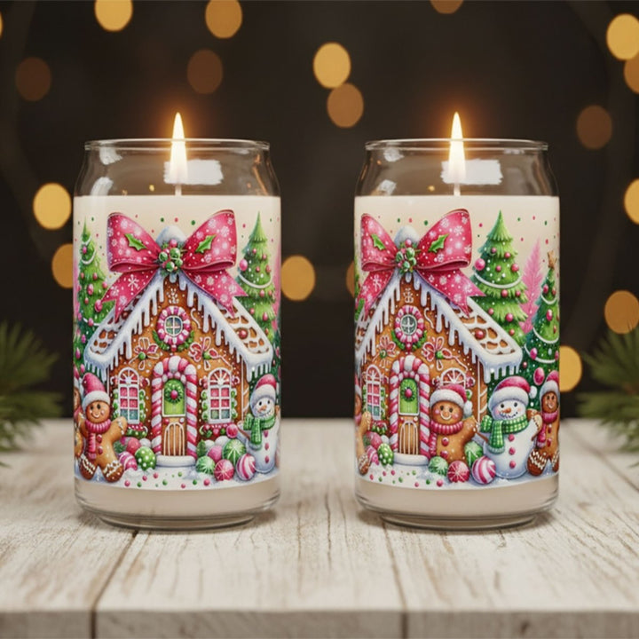 Gingerbread Christmas Soy Candle - Phenixology Bath & Body