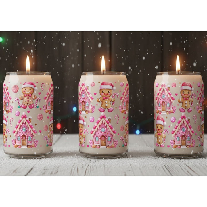 Gingerbread Christmas Soy Candle - Phenixology Bath & Body