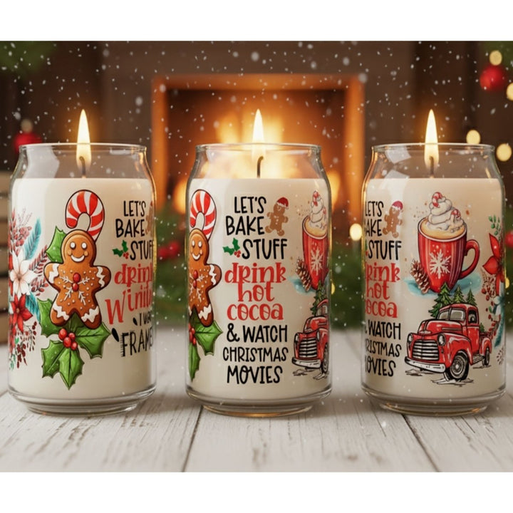 Gingerbread Christmas Soy Candle - Phenixology Bath & Body