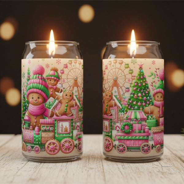 Gingerbread Christmas Soy Candle - Phenixology Bath & Body