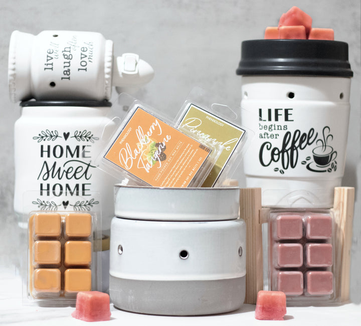 Glazed Concrete 2-In-1 Warmer Gift Set - Phenixology Bath & Body