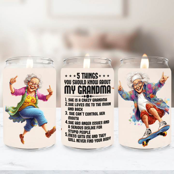 Grandparents Rock Soy Candles - Phenixology Bath & Body