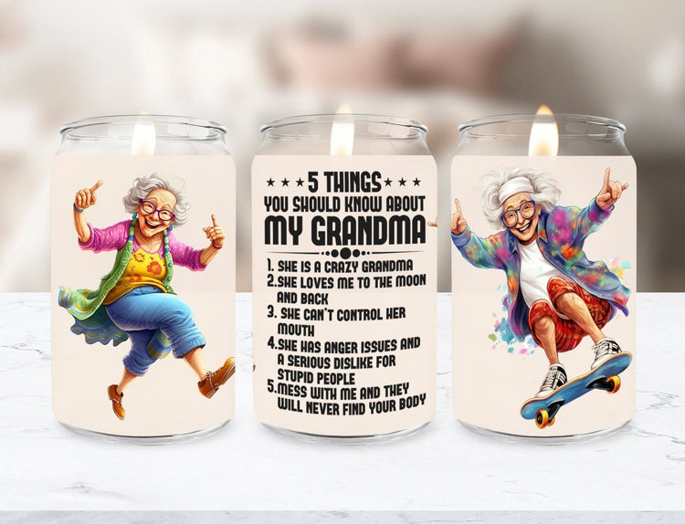 Grandparents Rock Soy Candles - Phenixology Bath & Body