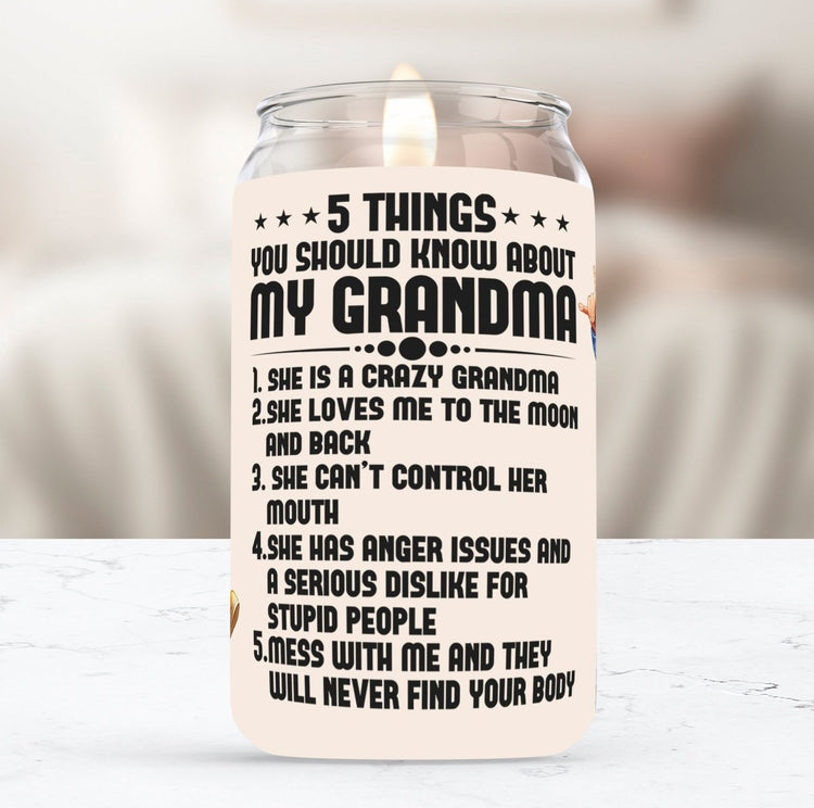 Grandparents Rock Soy Candles - Phenixology Bath & Body