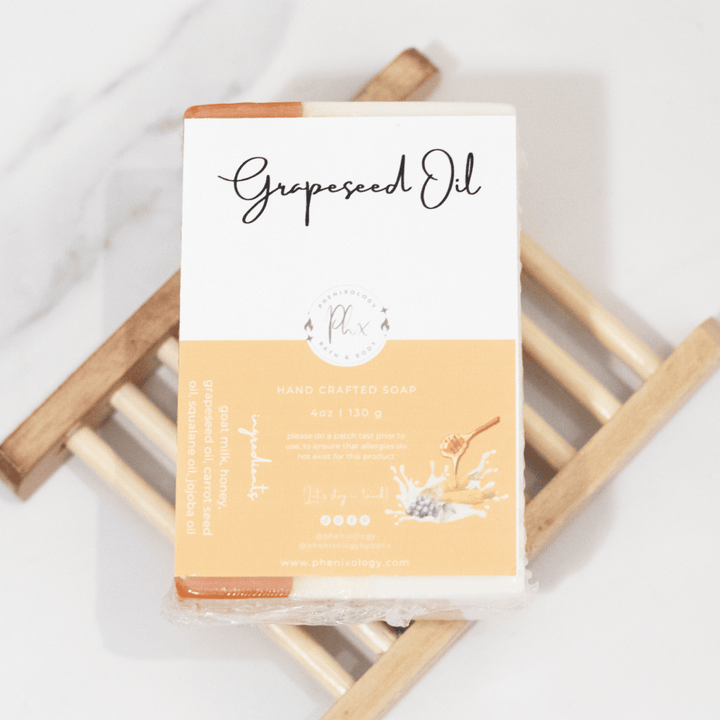 Grapeseed Oil Body Soap - Phenixology Bath & Body