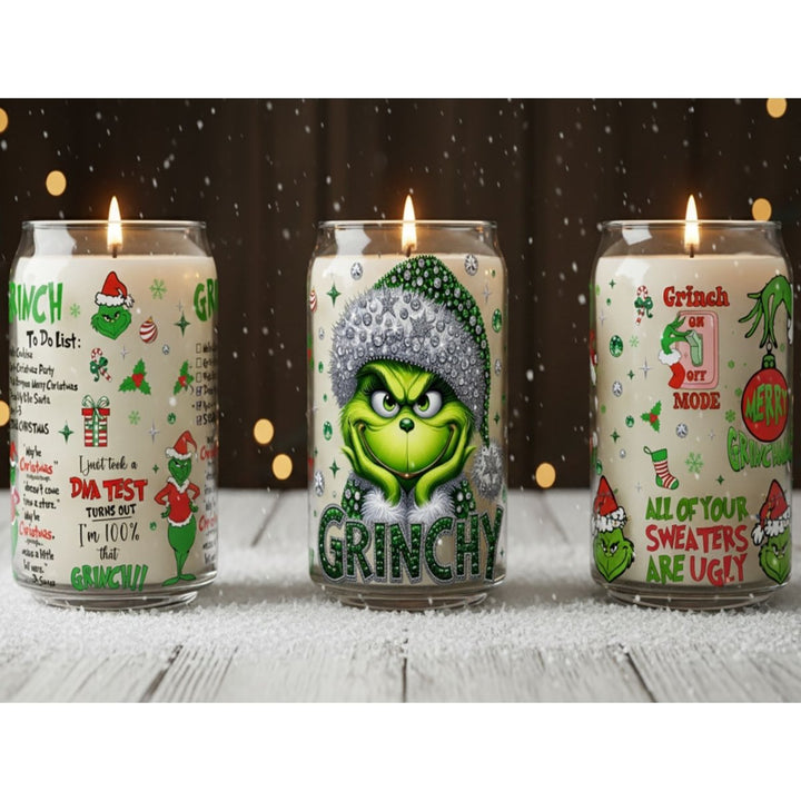 Grinchy Christmas Soy Candle Collection - Phenixology Bath & Body
