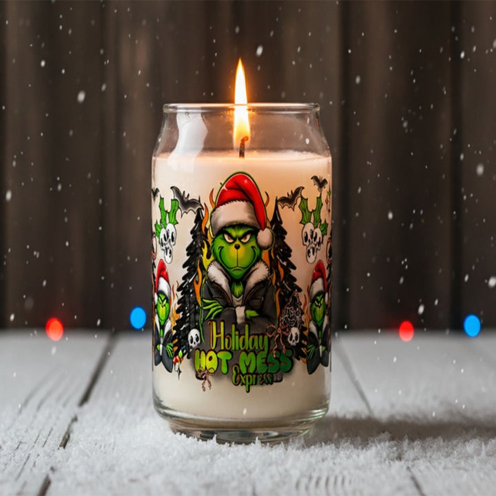 Grinchy Christmas Soy Candle Collection - Phenixology Bath & Body