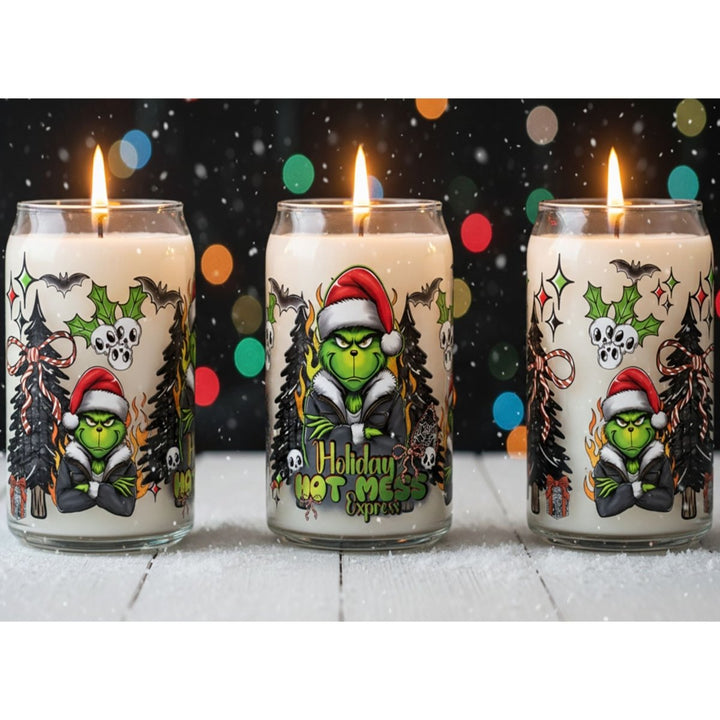 Grinchy Christmas Soy Candle Collection - Phenixology Bath & Body