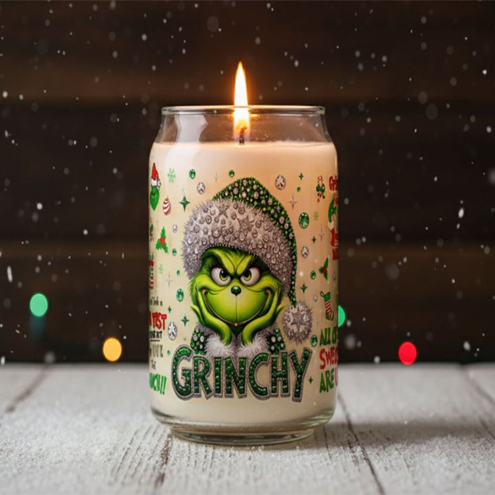 Grinchy Christmas Soy Candle Collection - Phenixology Bath & Body
