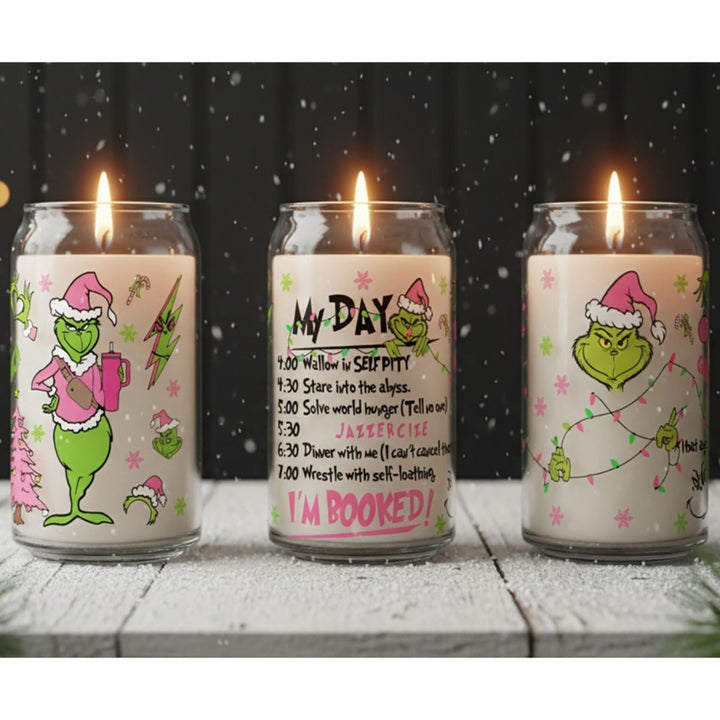 Grinchy Christmas Soy Candle Collection - Phenixology Bath & Body