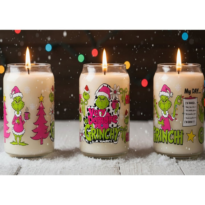Grinchy Christmas Soy Candle Collection - Phenixology Bath & Body
