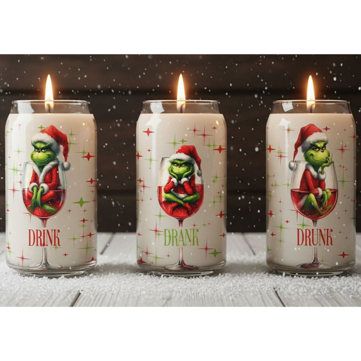 Grinchy Christmas Soy Candle Collection - Phenixology Bath & Body