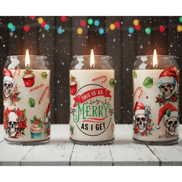 Holiday Vibe Checker Soy Candle Collection - Phenixology Bath & Body