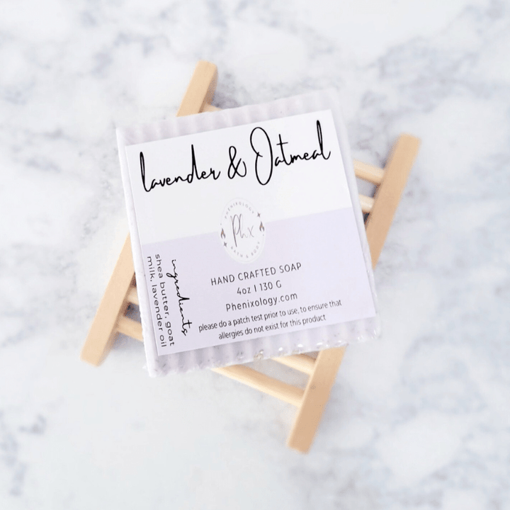 Lavender Oatmeal Soap - Phenixology Bath & Body