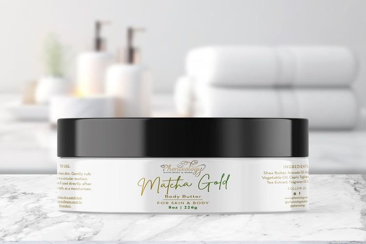 Matcha Gold Body Butter - Phenixology Bath & Body