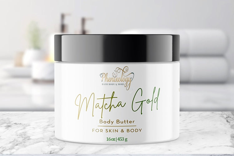 Matcha Gold Body Butter - Phenixology Bath & Body