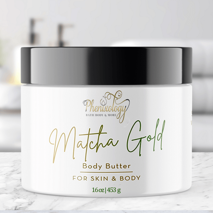 Matcha Gold Body Butter - Phenixology Bath & Body