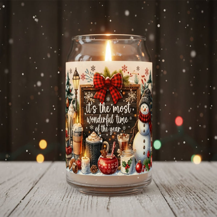 Most Wonderful Time of the Year Soy Candle - Phenixology Bath & Body