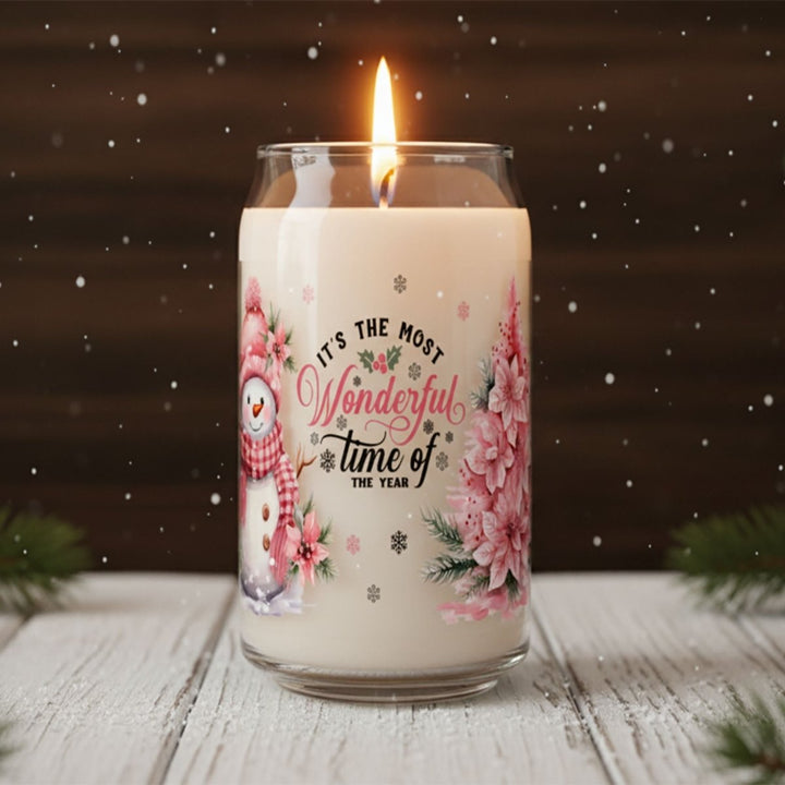 Most Wonderful Time of the Year Soy Candle - Phenixology Bath & Body