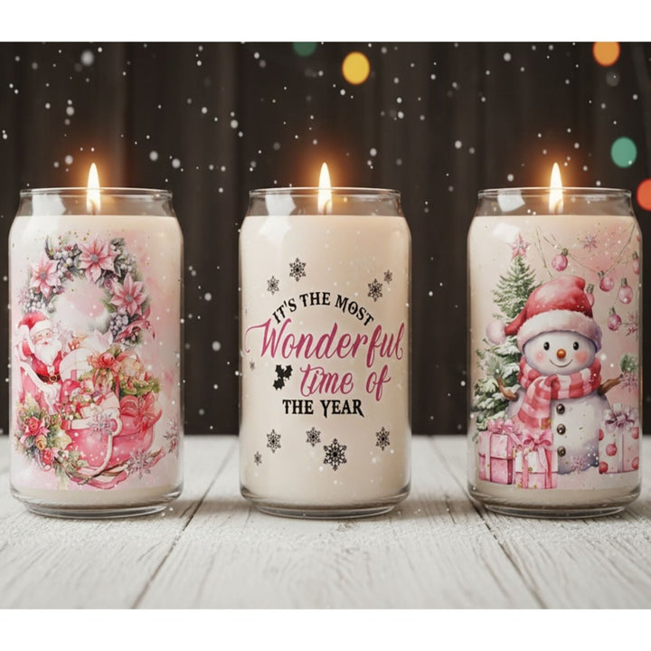 Most Wonderful Time of the Year Soy Candle - Phenixology Bath & Body
