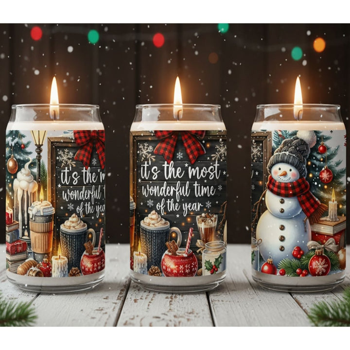 Most Wonderful Time of the Year Soy Candle - Phenixology Bath & Body