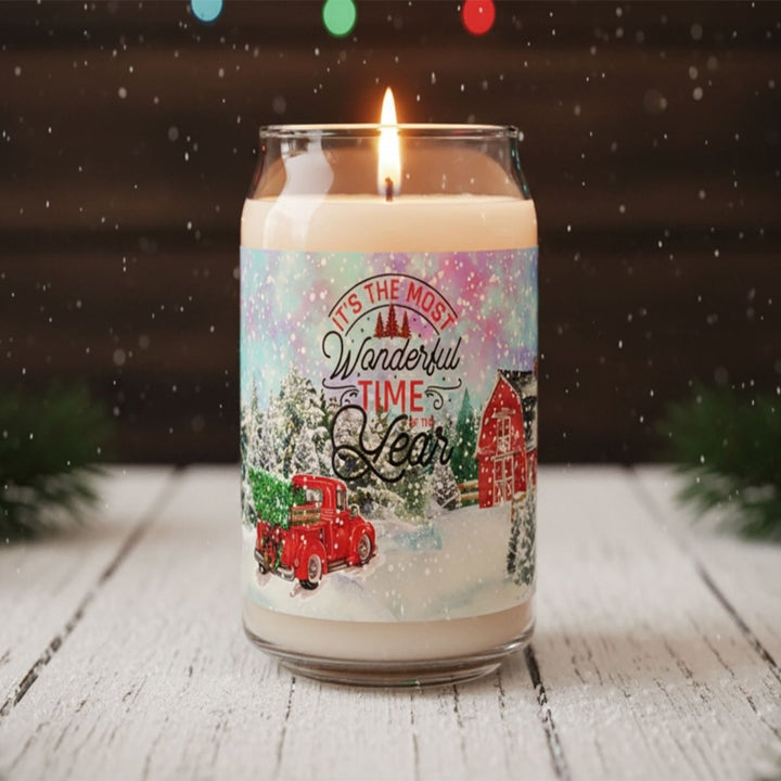 Most Wonderful Time of the Year Soy Candle - Phenixology Bath & Body