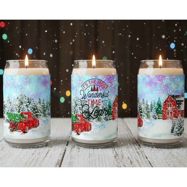 Most Wonderful Time of the Year Soy Candle - Phenixology Bath & Body