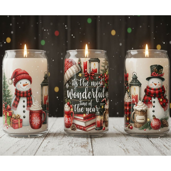 Most Wonderful Time of the Year Soy Candle - Phenixology Bath & Body