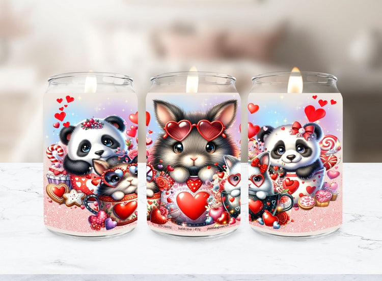 Panda Love Soy Candle - Phenixology Bath & Body