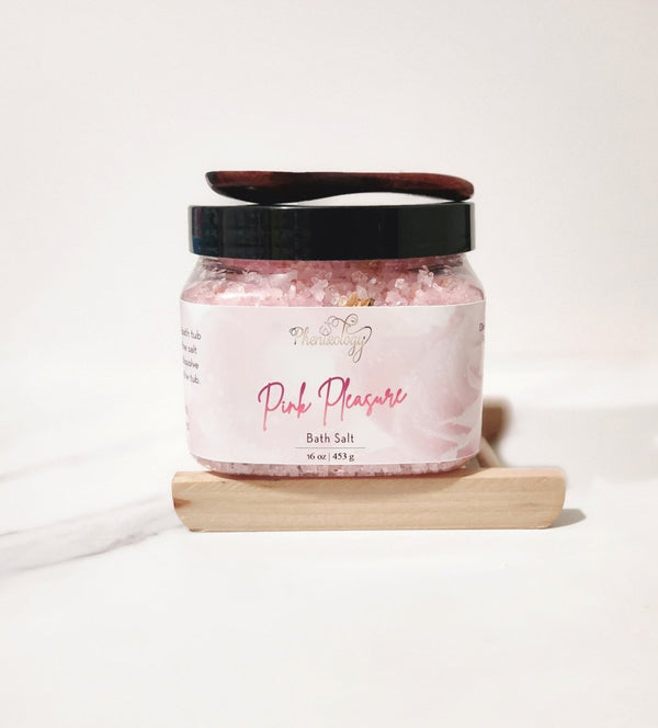 Pink Pleasure Bath Salt - Phenixology Bath & Body