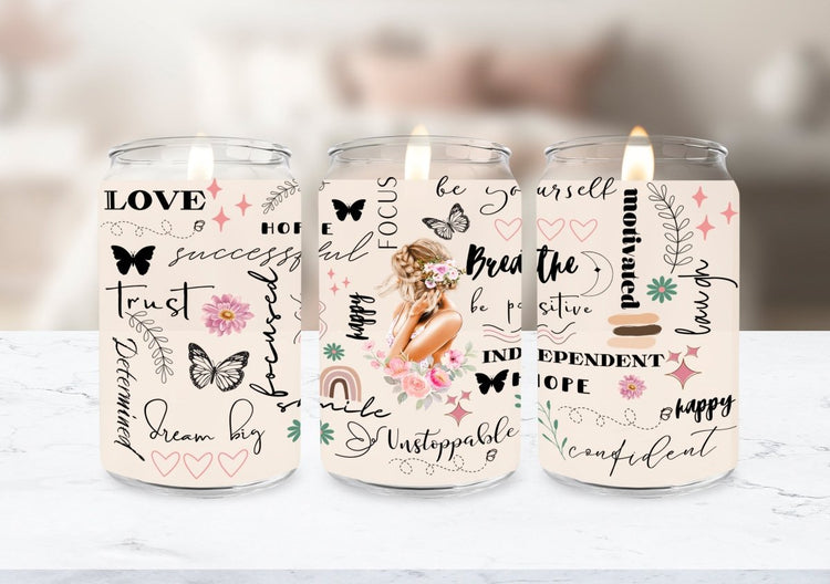 Positivity Soy Candles - Phenixology Bath & Body