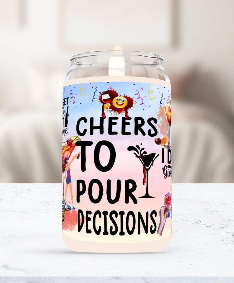 Pour Decisions Soy Candle - Phenixology Bath & Body