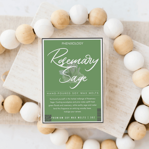 Rosemary Sage Wax Melt - Phenixology Bath & Body