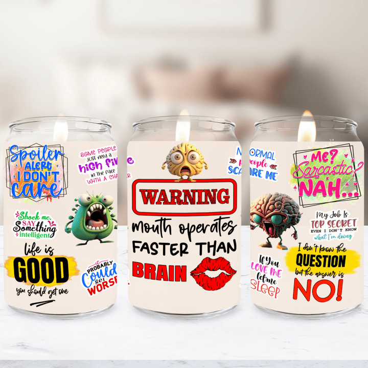 Sarcasm is Life Soy Candle - Phenixology Bath & Body