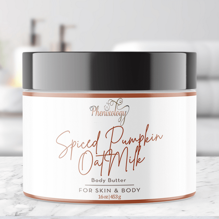 Spiced Pumpkin Oat Milk Body Butter - Phenixology Bath & Body