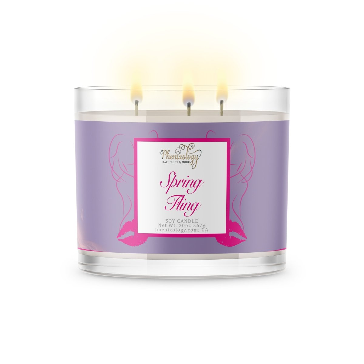 Spring Fling 3 - Wick Candle - Phenixology Bath & Body