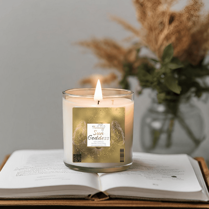 Sun Goddess Soy Candle - Phenixology Bath & Body