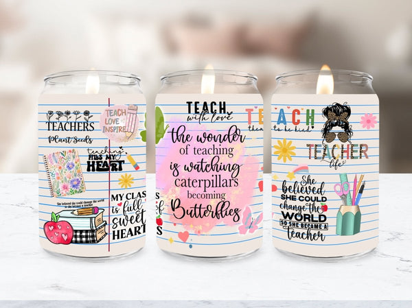Teach with Love Soy Candle - Phenixology Bath & Body