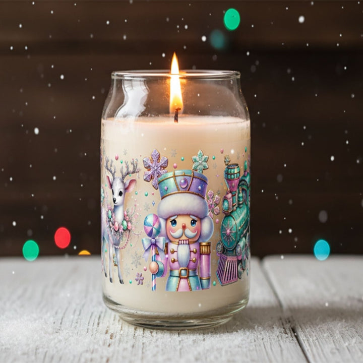 The Pastel Polar Express Holiday Candles - Phenixology Bath & Body